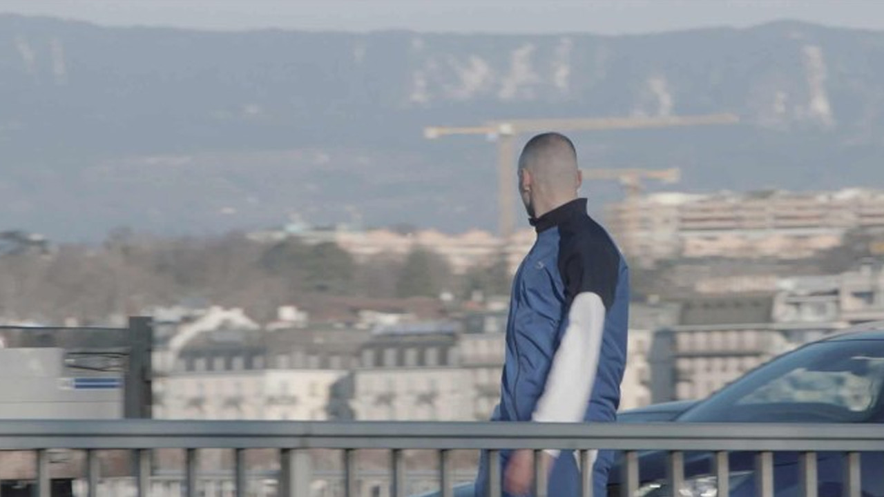 With Calvin backdrop