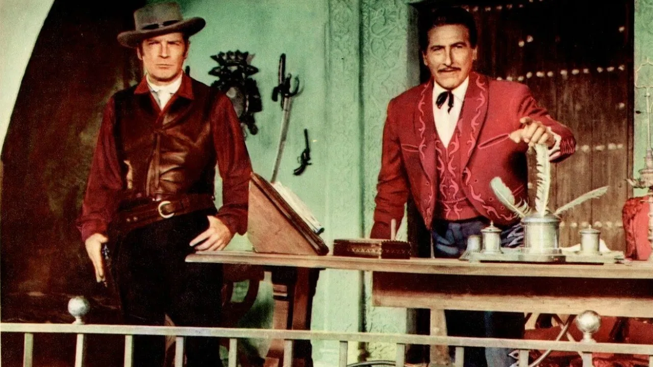 The Savage Guns backdrop