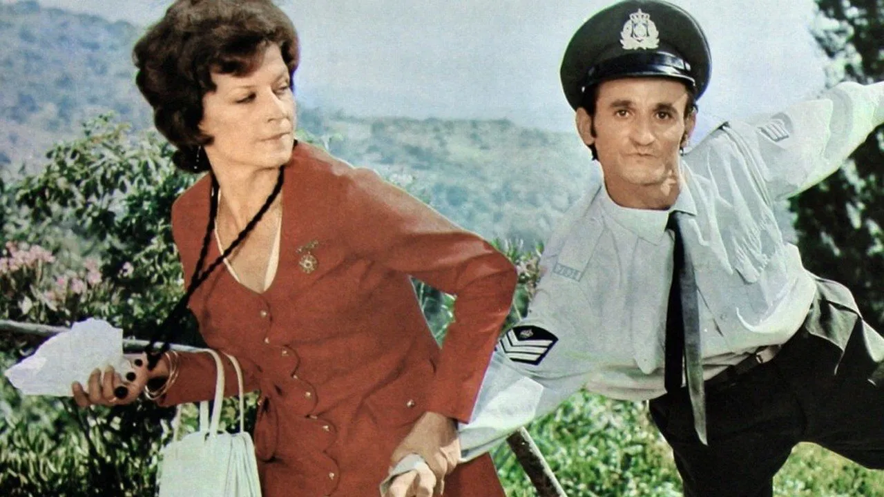 For a Handful of Tourist ladies backdrop