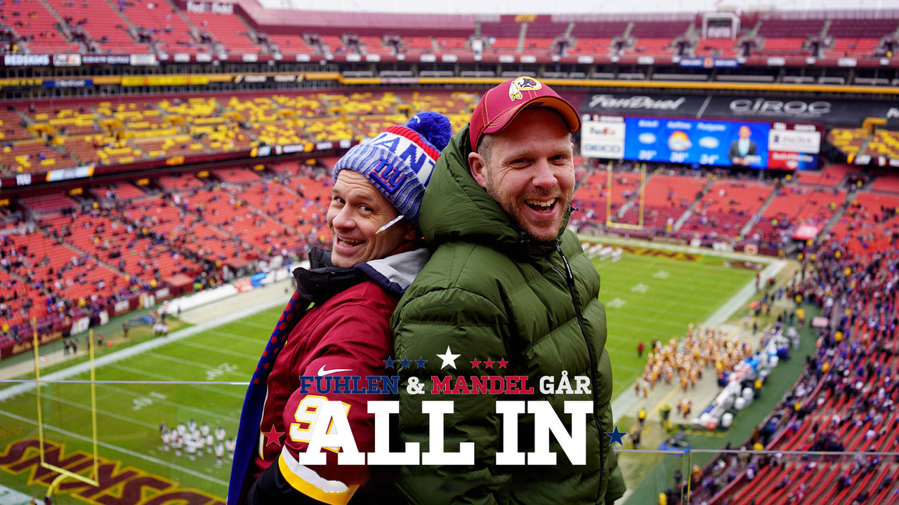 Fuhlen og Mandel går All In backdrop