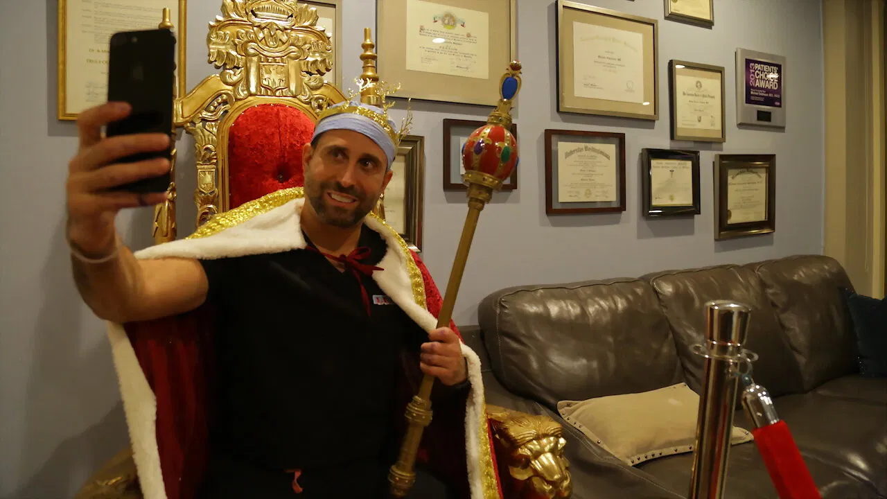 They Call Me Dr. Miami backdrop