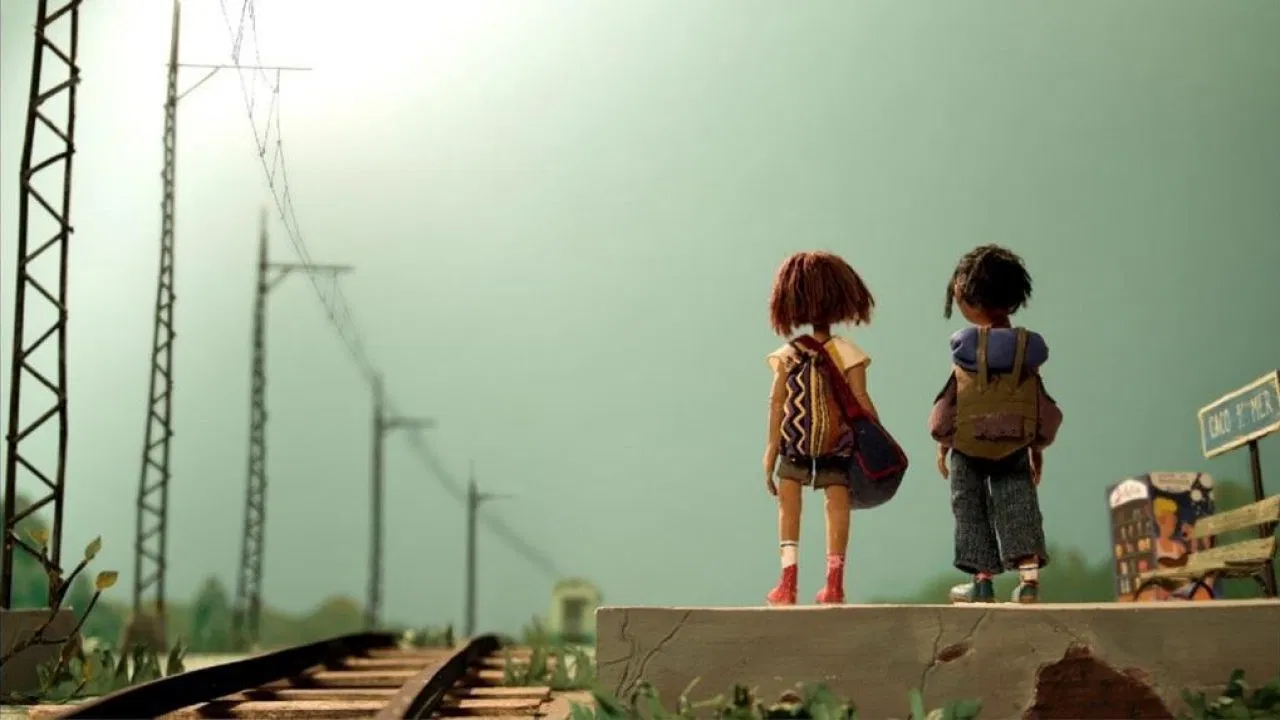 Anna & Manon Go to the Beach backdrop