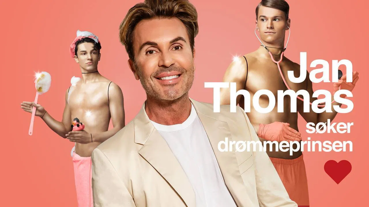 Jan Thomas søker drømmeprinsen backdrop