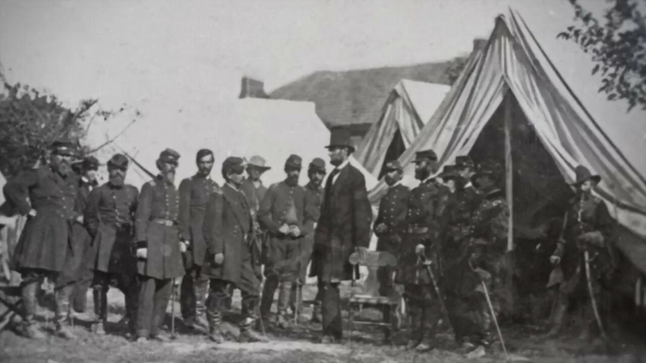 The Secret History of the Civil War backdrop