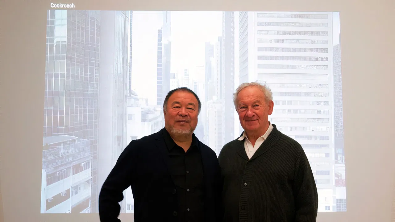 Simon Schama Meets backdrop