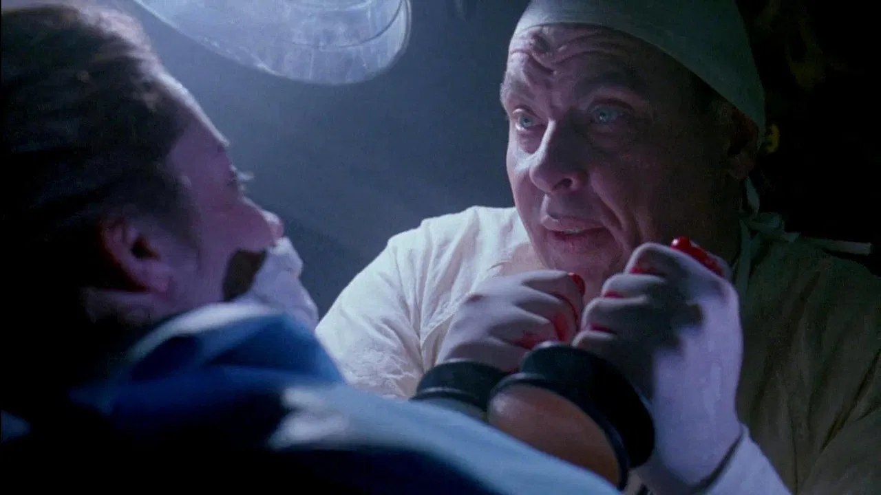 Dr. Giggles backdrop