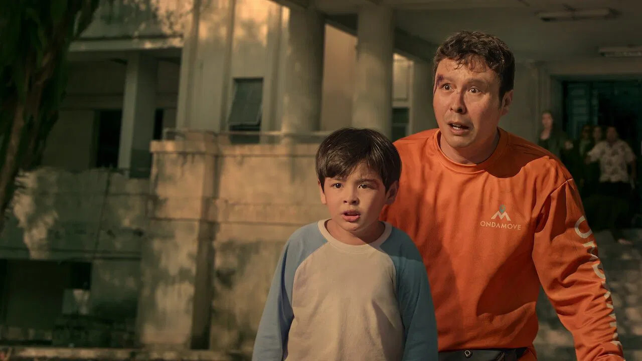 The Delivery Rider backdrop