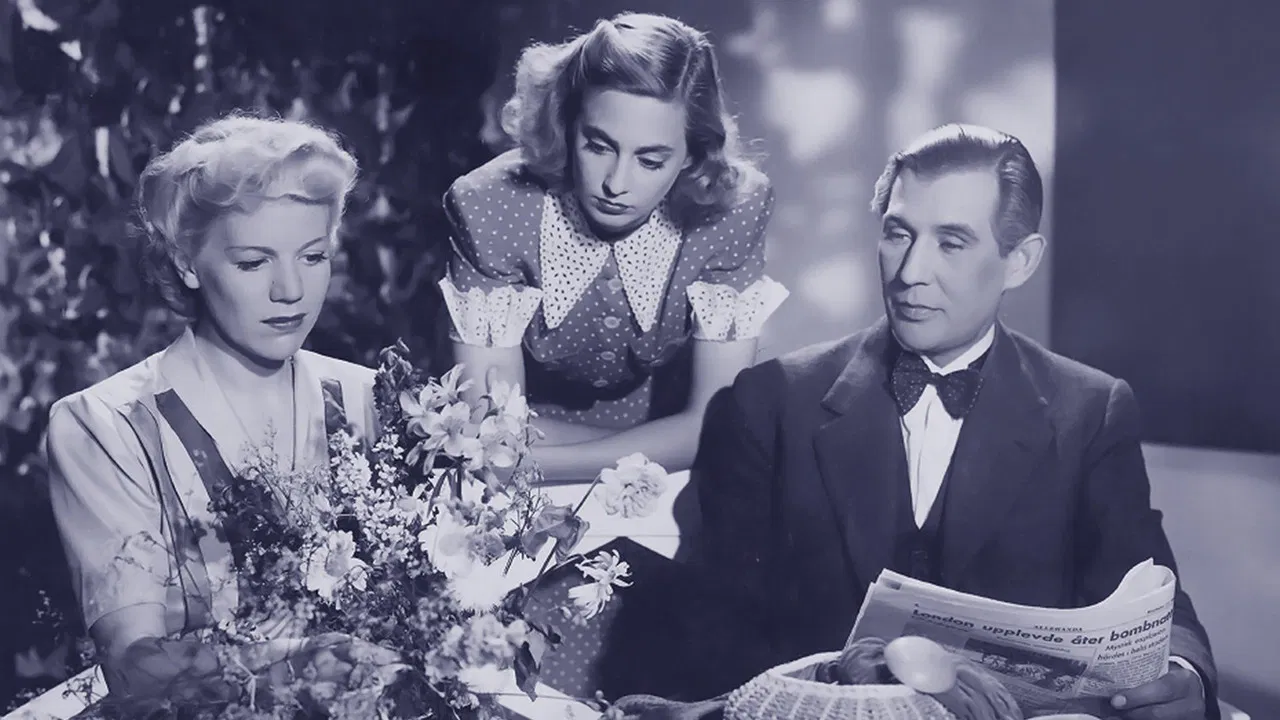 Herre med portfölj backdrop