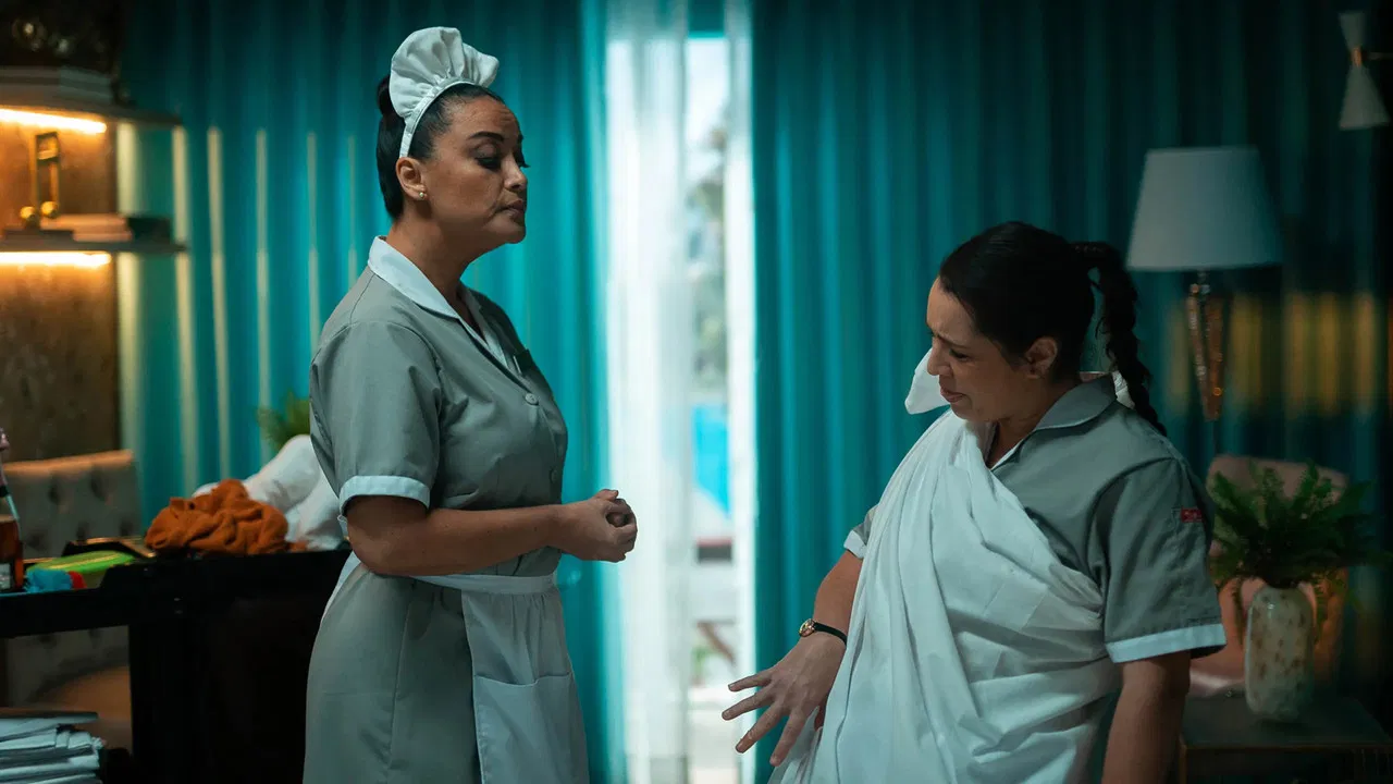 Soy inocente backdrop