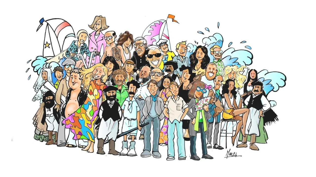 Porto Rotondo. The Invented Village backdrop