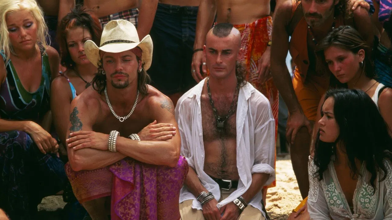 In God's Hands backdrop