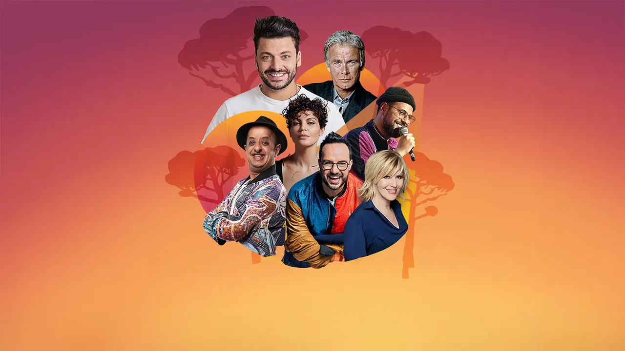 Laugh on the Beach backdrop