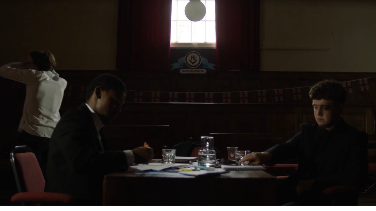 Island of Strangers backdrop