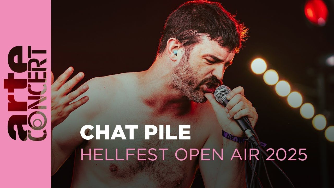 Chat Pile - Hellfest 2025 backdrop