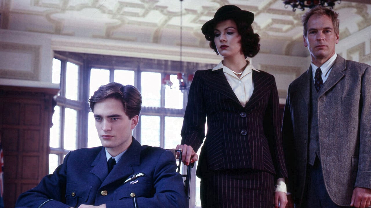 The Haunted Airman backdrop