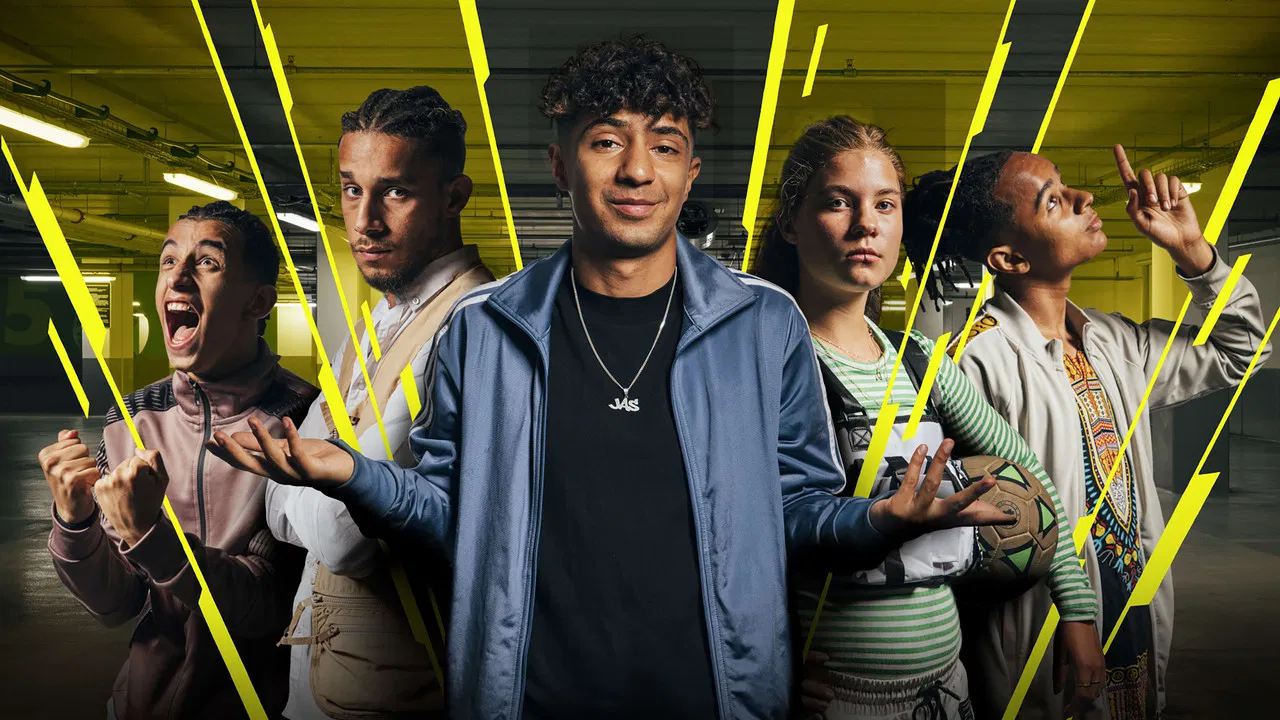 En for holdet backdrop