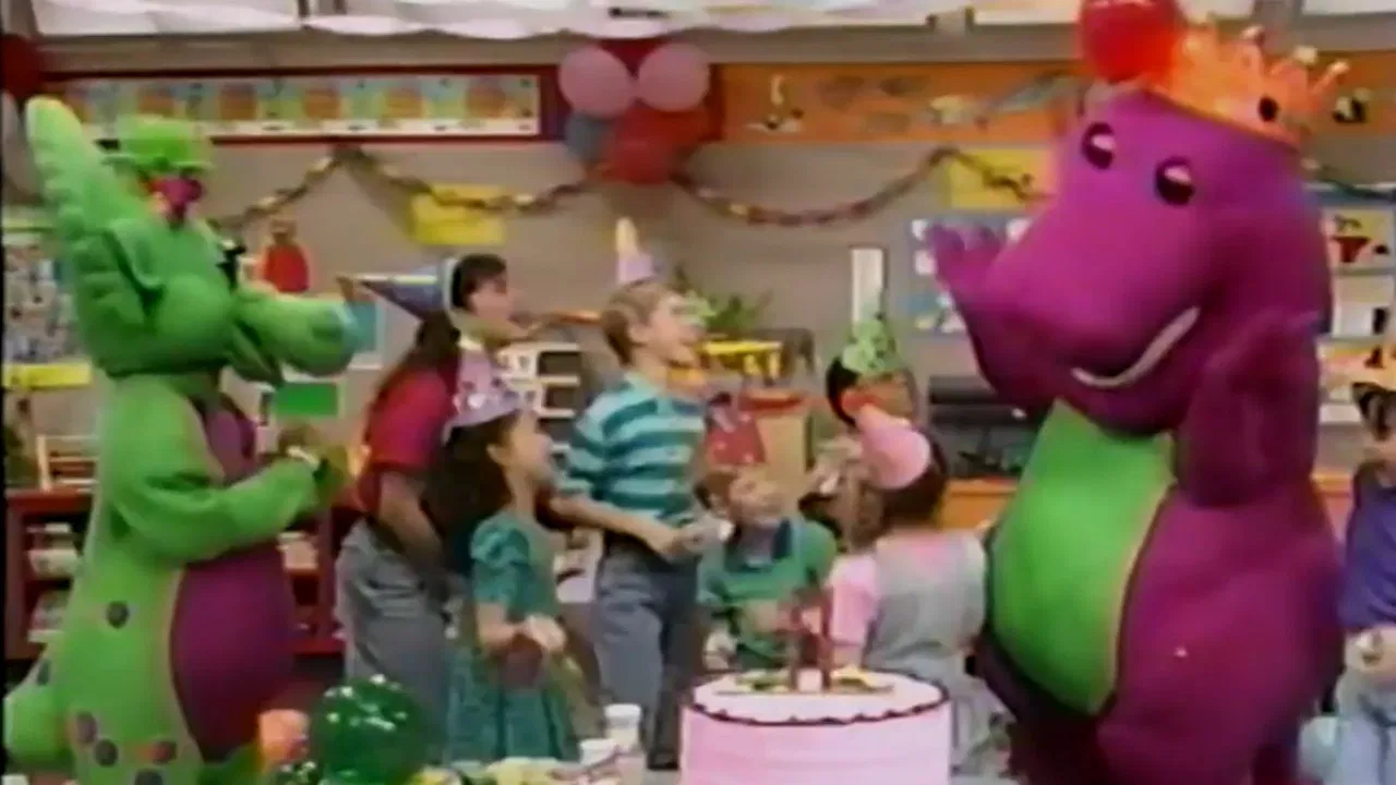 Barney: Happy Birthday Barney! backdrop
