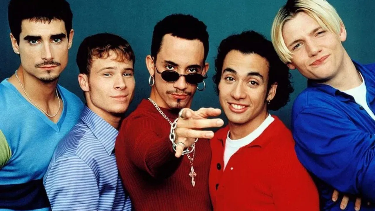 Backstreet Boys: The Video Hits - Chapter One backdrop