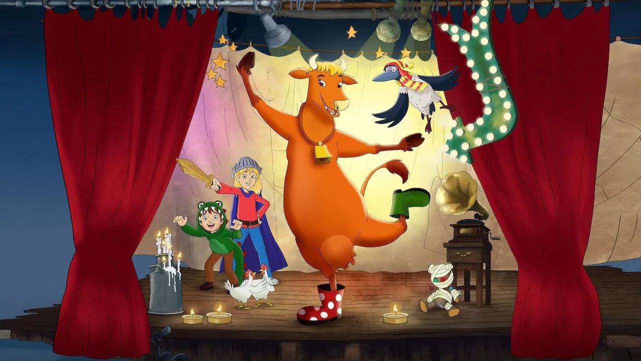 Who Are You, Mama Moo? backdrop