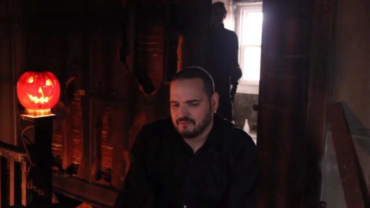 For the Love of the Boogeyman: 40 Years of Halloween backdrop