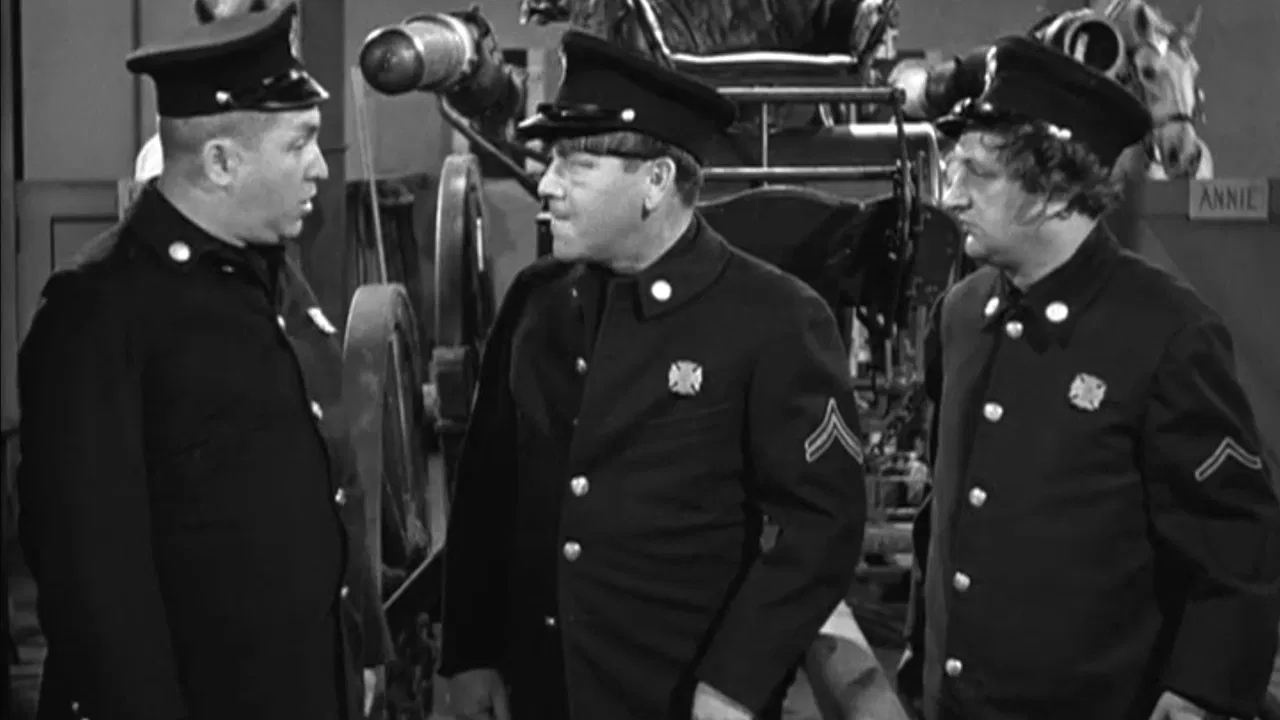 Flat Foot Stooges backdrop