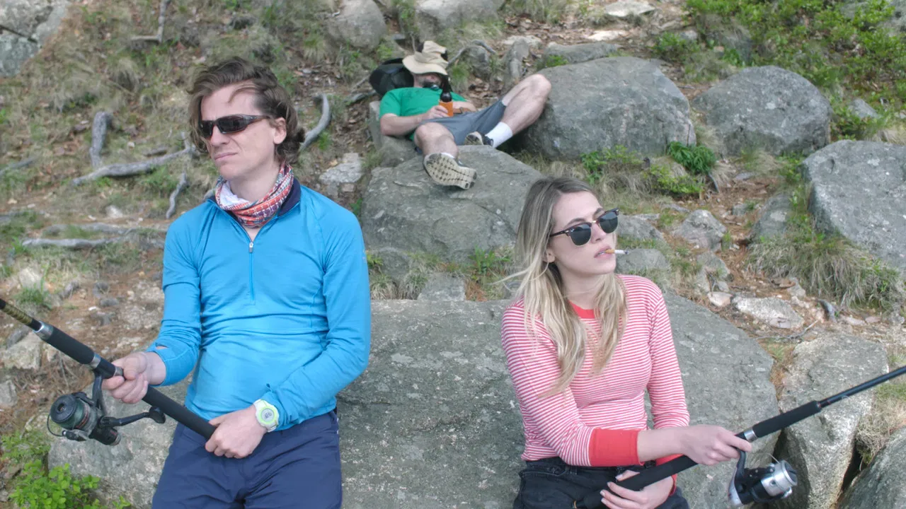 Too Cold to Swim backdrop