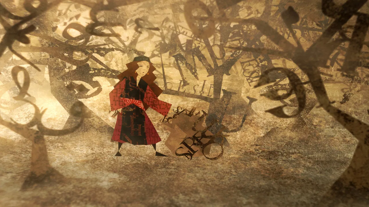 Le bucheron des mots backdrop