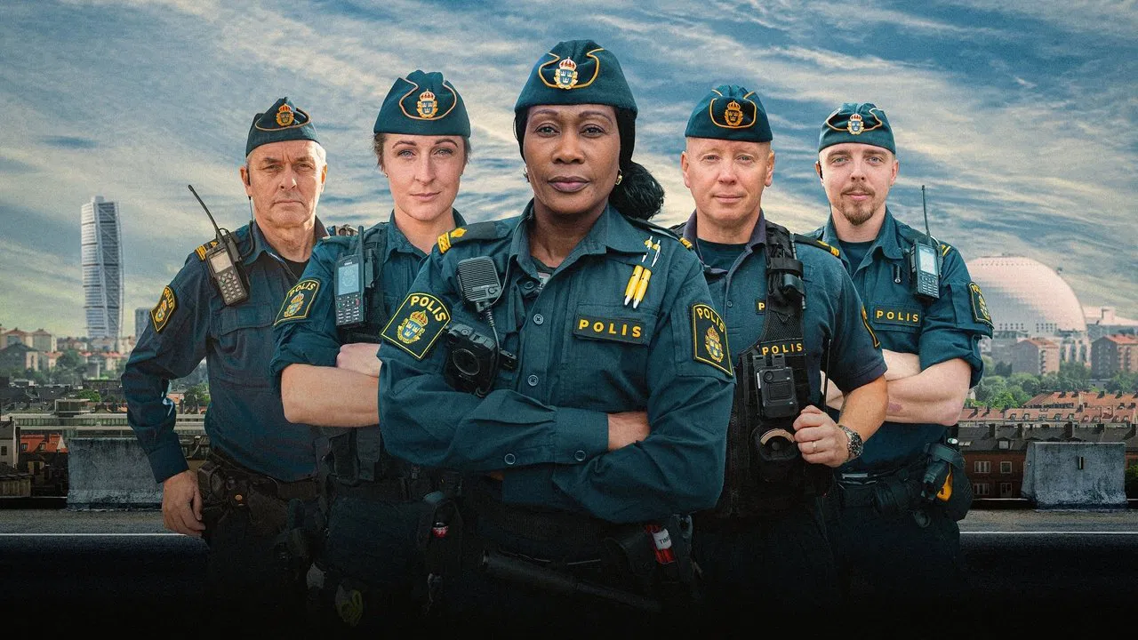 Poliserna i våldsvågen backdrop