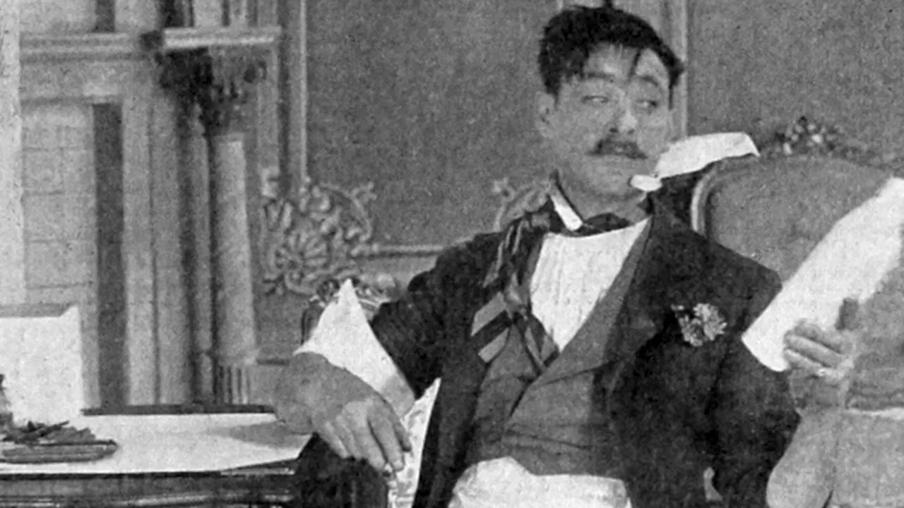 An American Citizen backdrop