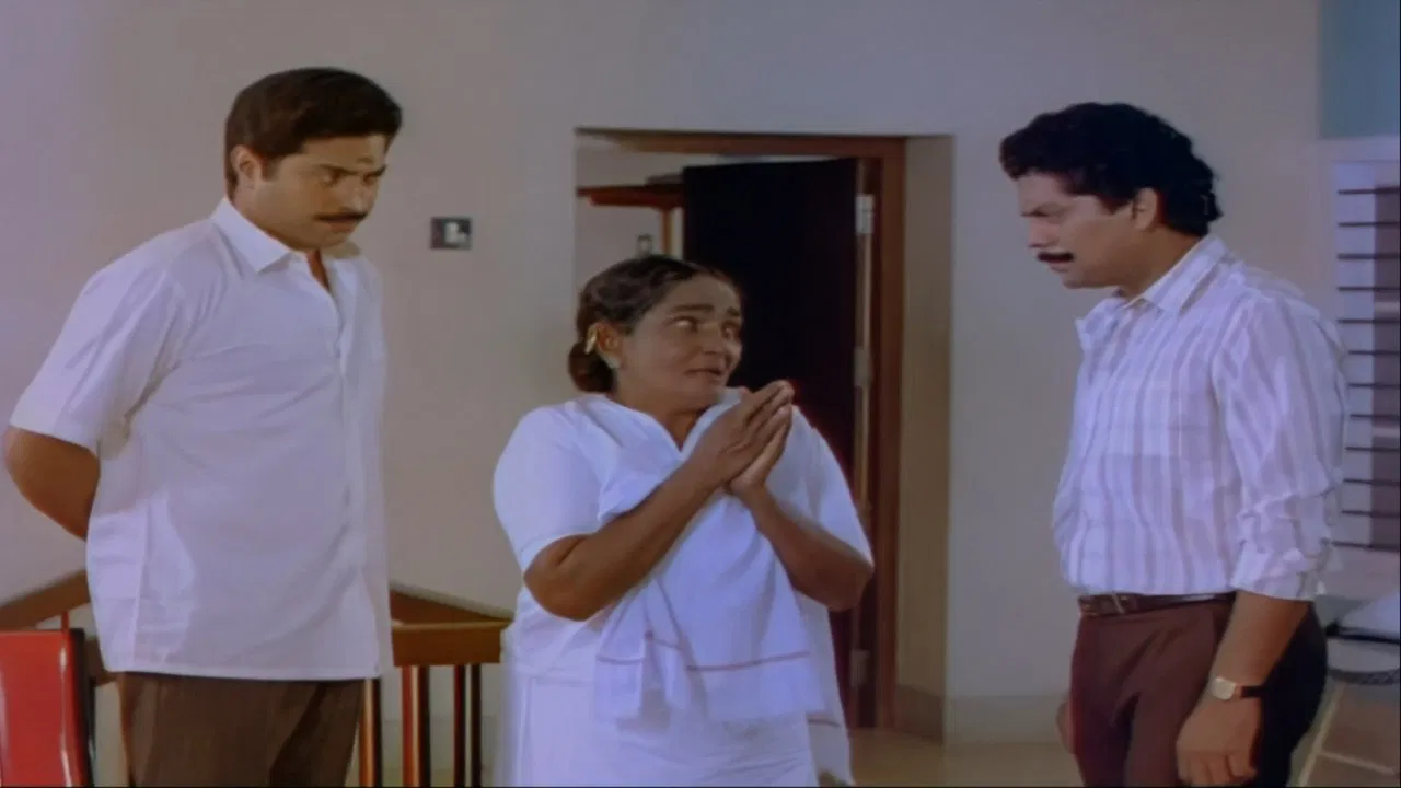 Oru CBI Diary Kurippu backdrop