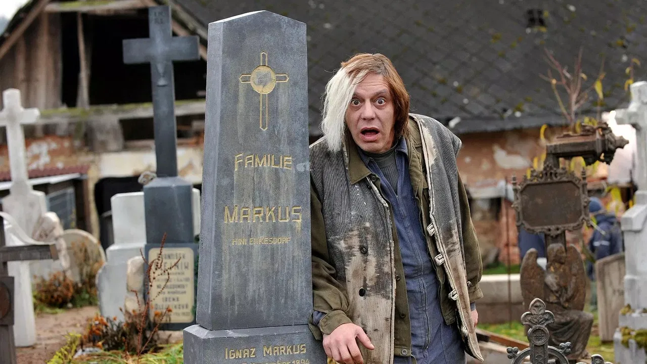 Okno do hřbitova backdrop