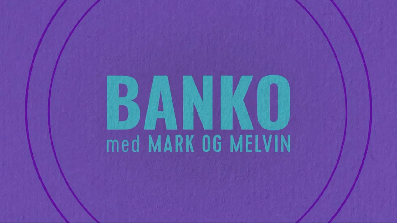 Banko med Mark og Melvin backdrop