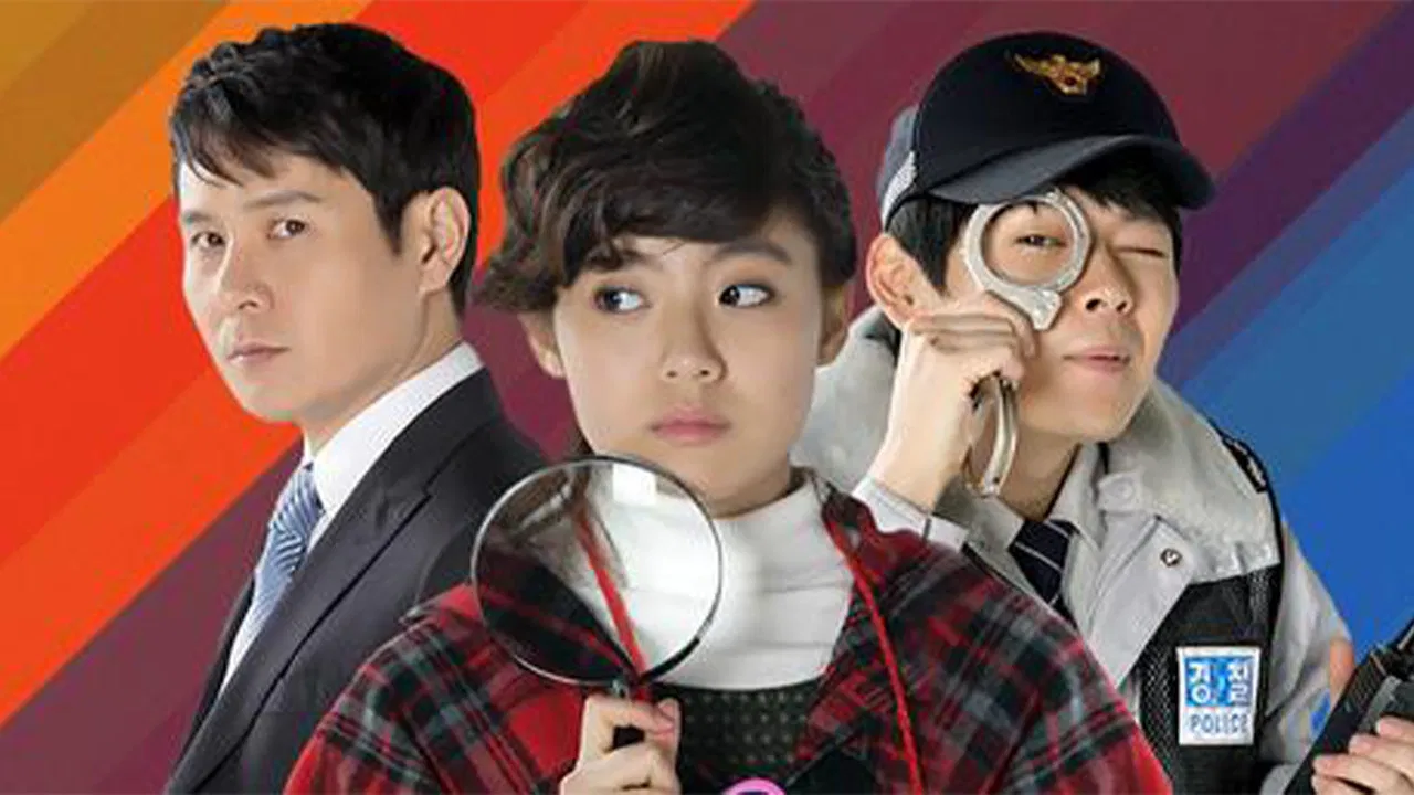 Little Girl Detective backdrop