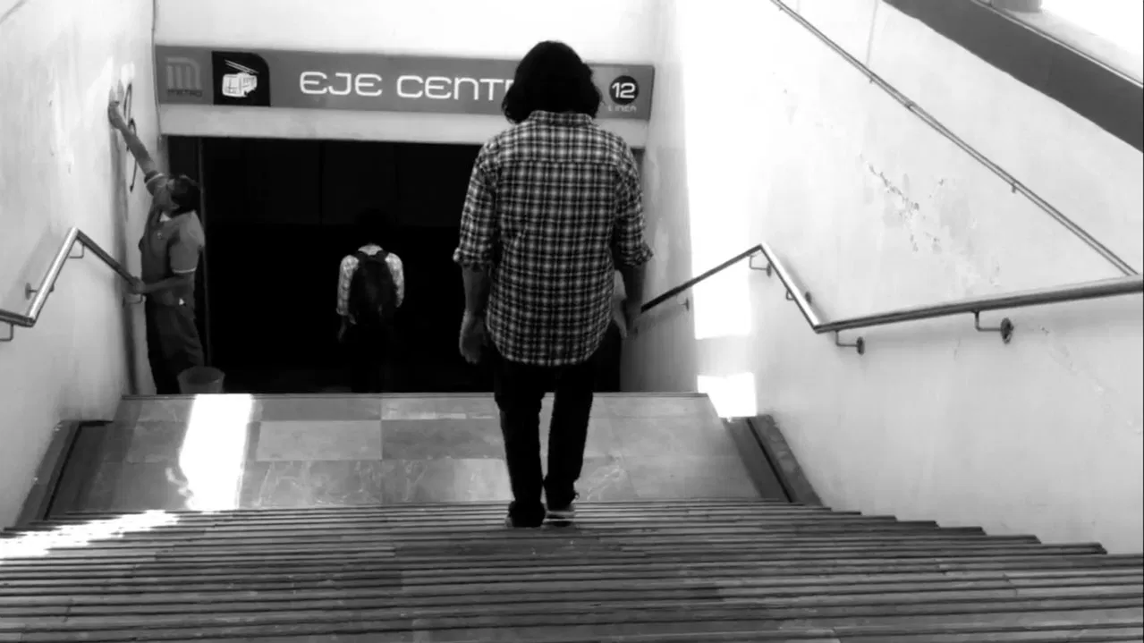 She came in through the bathroom window backdrop