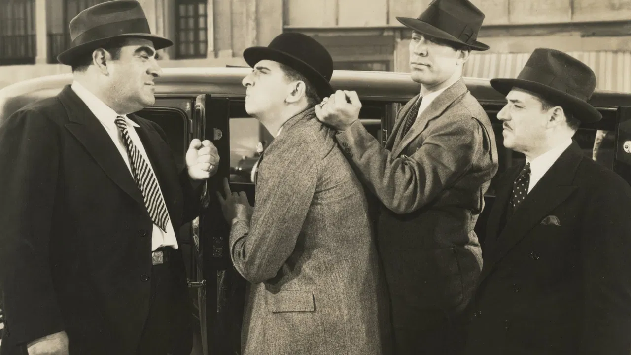 His Night Out backdrop