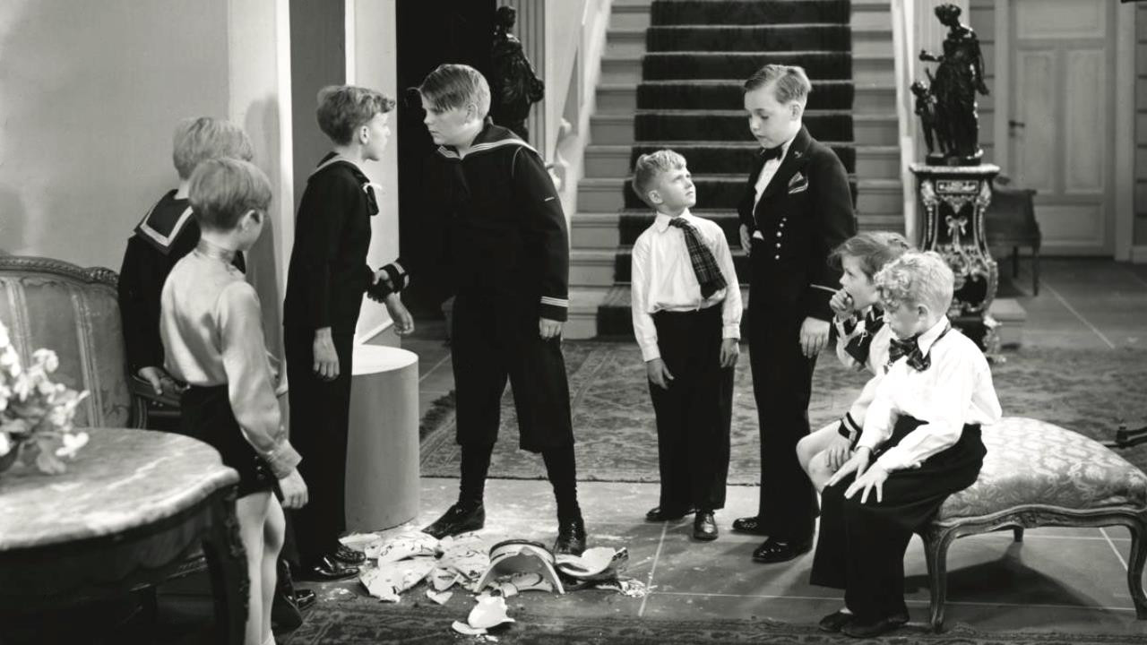 Plat eller krone backdrop