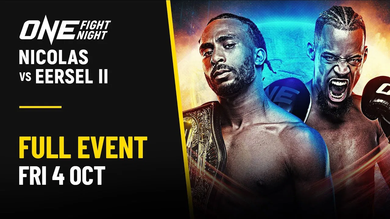 ONE Fight Night 25: Nicolas vs. Eersel 2 backdrop