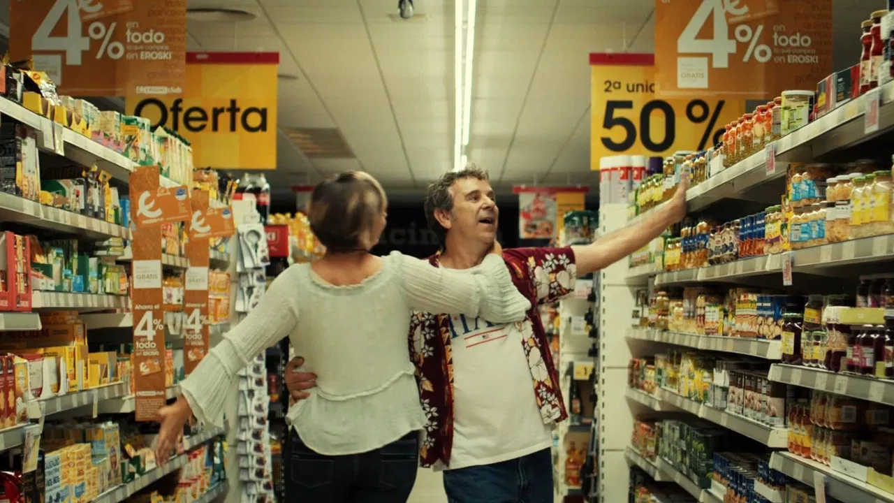 Eroski/Paraíso backdrop