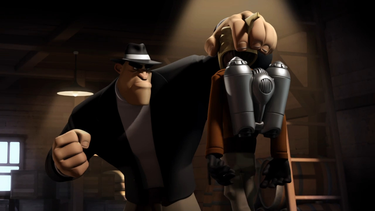 The Rocketeer backdrop