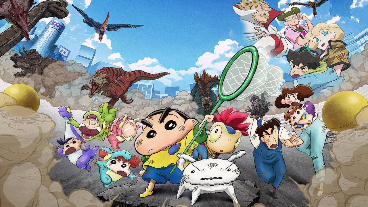 Crayon Shin-chan the Movie: Our Dinosaur Diary backdrop