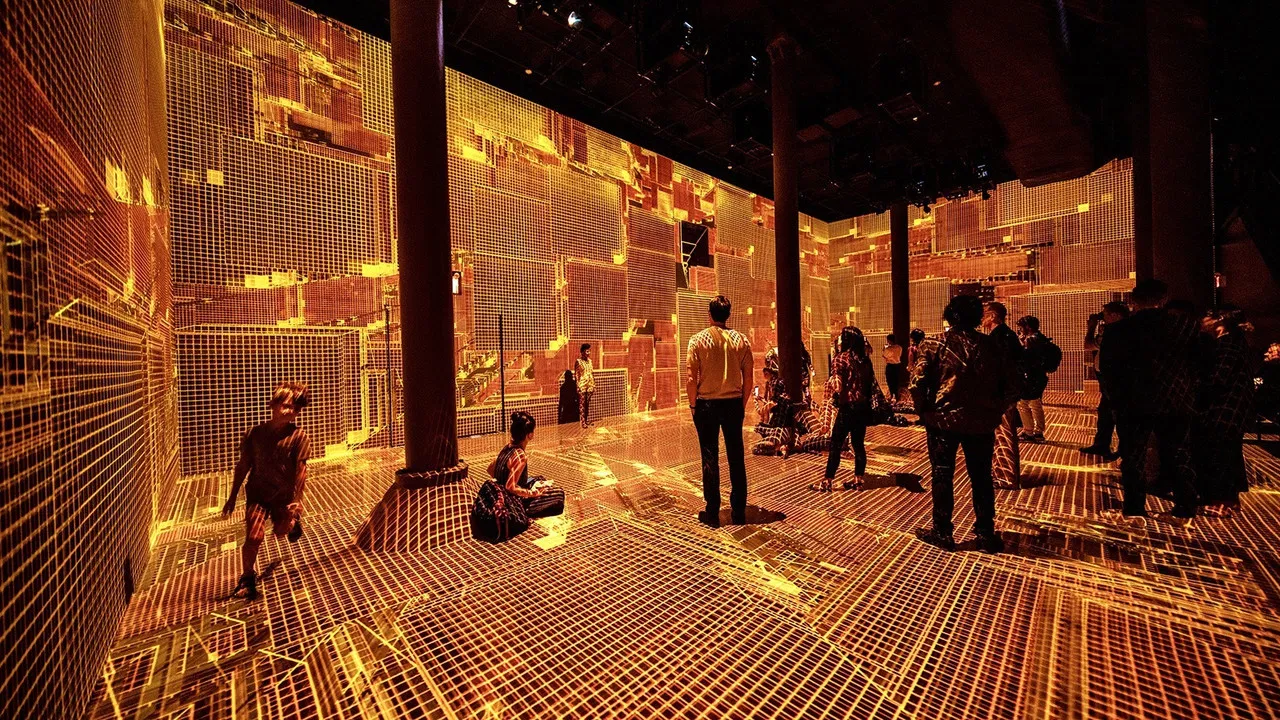 Machine Hallucination backdrop