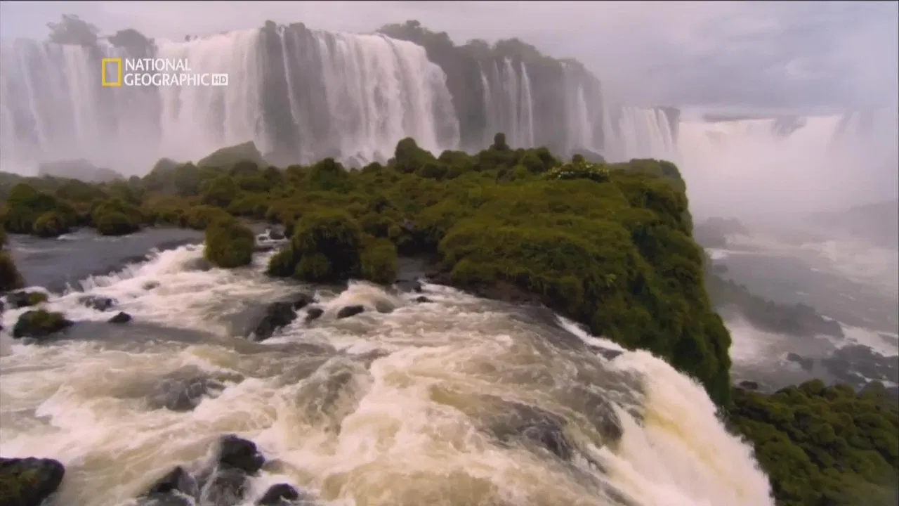 The Falls of Iguaçu backdrop