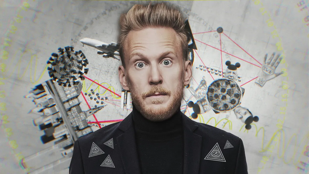 Huxi og konspirationsteorierne backdrop