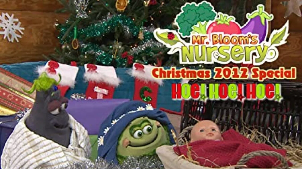 Mr Bloom's Nursery: Special: Christmas 2012: Hoe Hoe Hoe backdrop