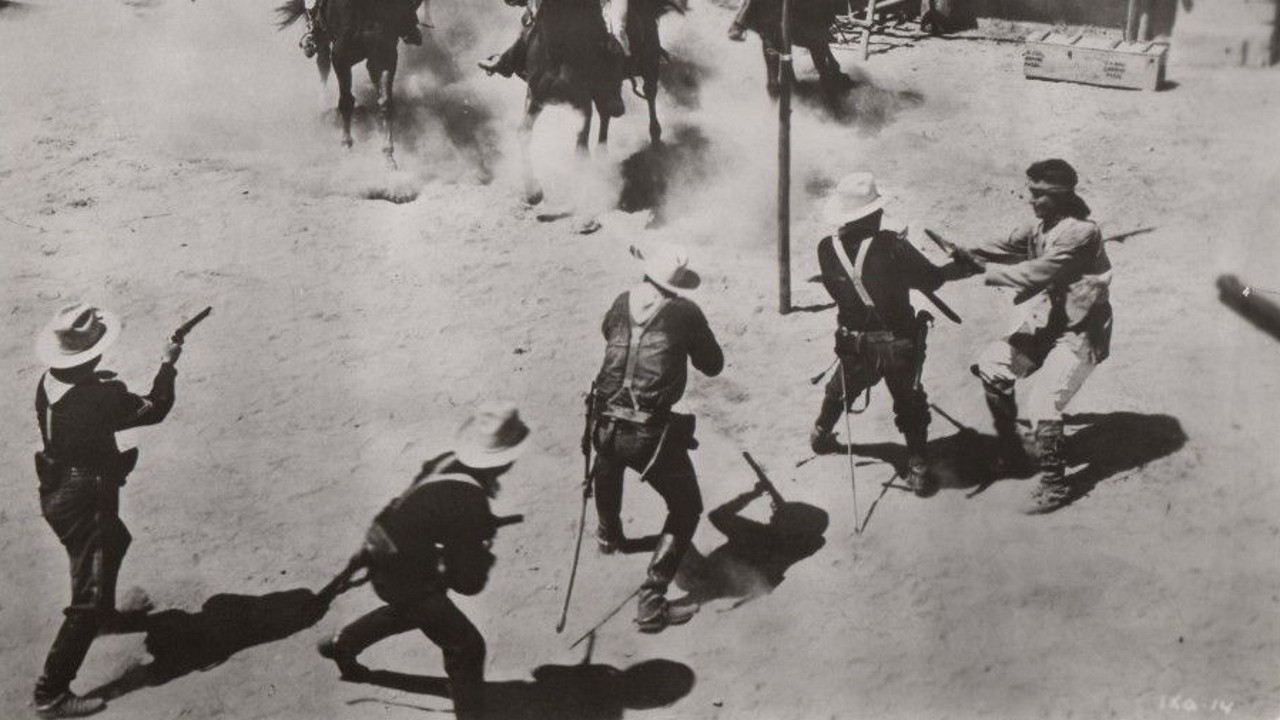 I Killed Geronimo backdrop