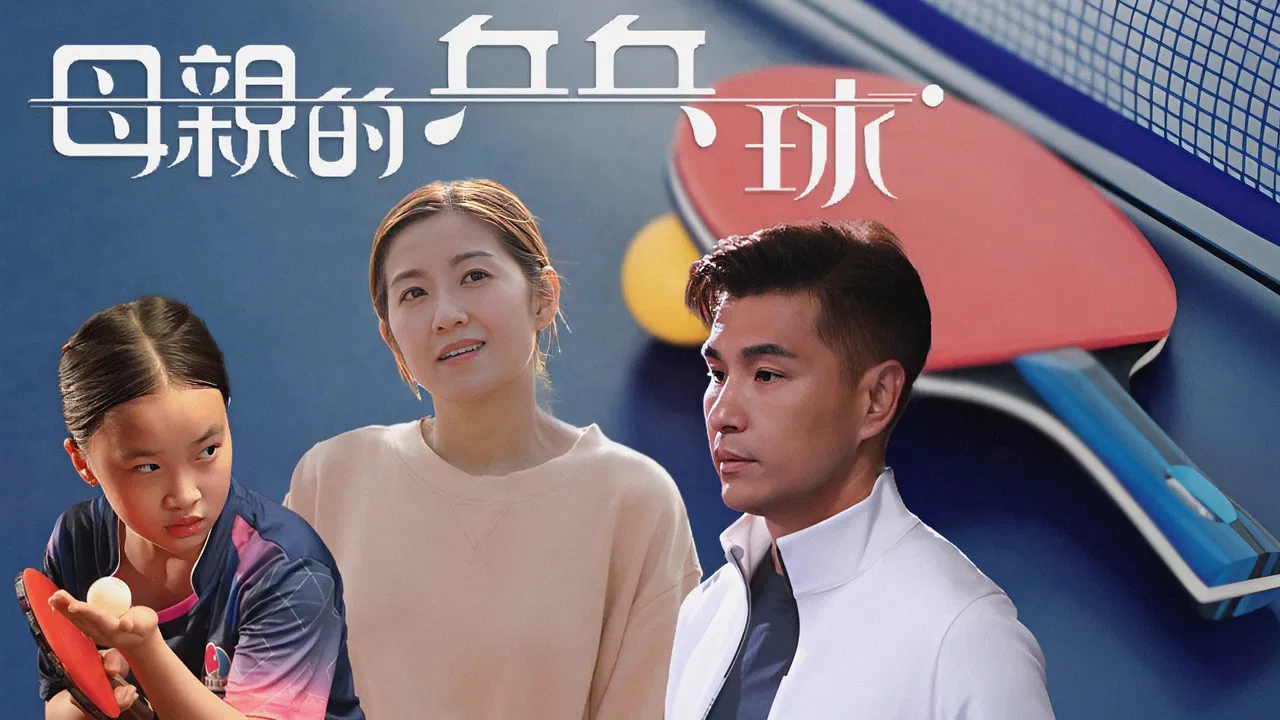 My Mom, My Ping Pong backdrop