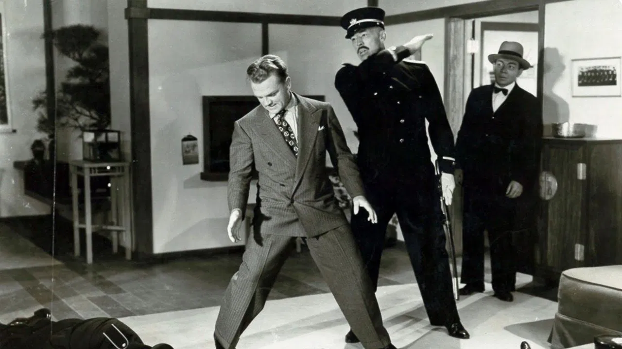 Blood on the Sun backdrop