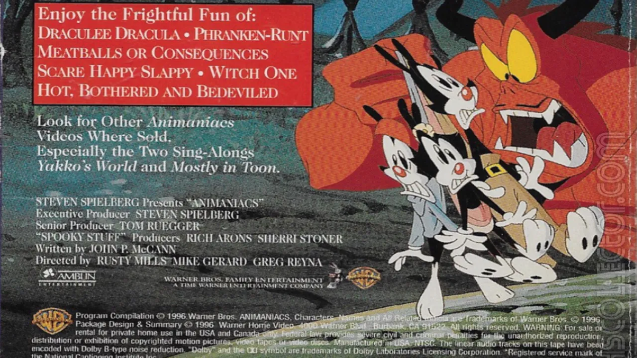 Animaniacs: Spooky Stuff backdrop
