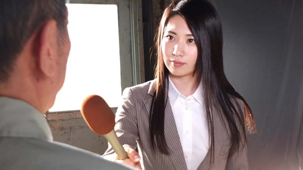 A Virtuous Female Announcer Who Fell Prey To A Lewd Molester She Was Subjected To Gangbang Fucking, Bukkake, And Massive Creampie Sex Aika Yamagishi backdrop