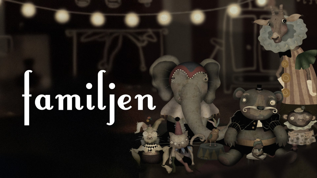 Family Circus backdrop